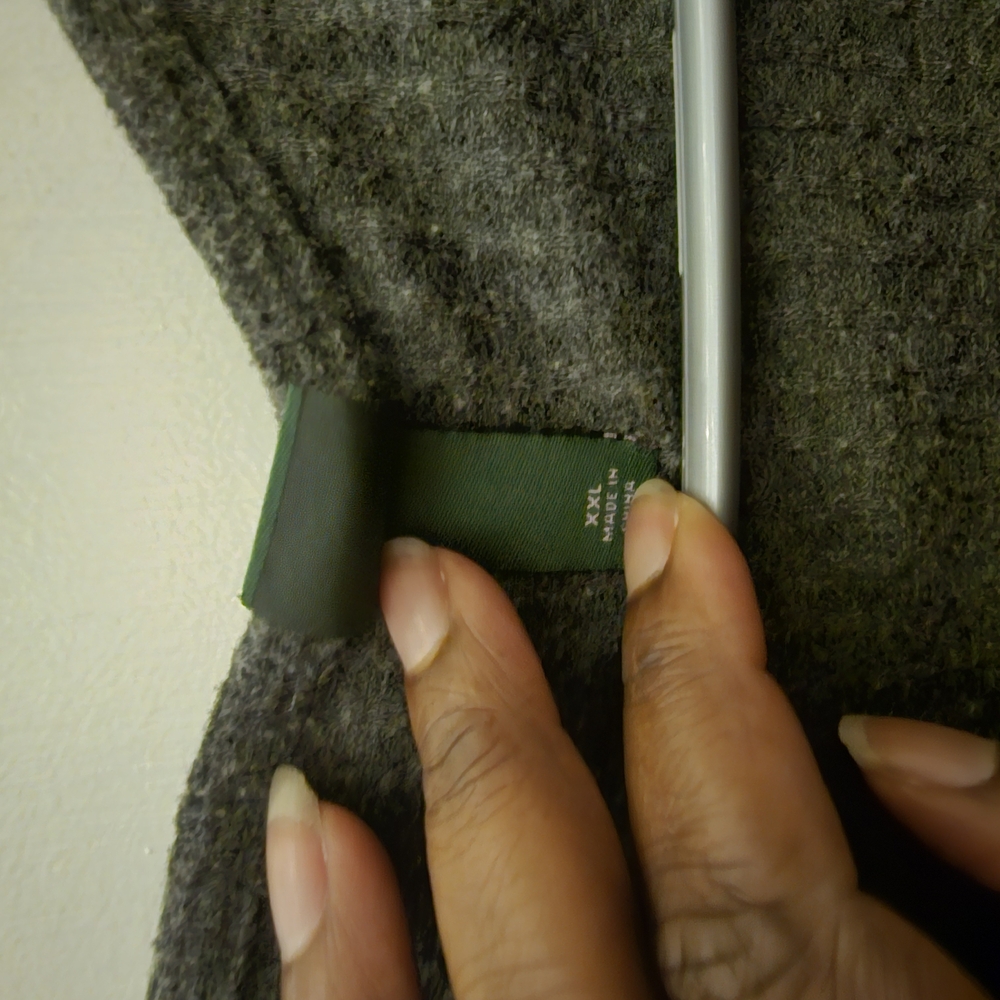 Gray Textured Sweater